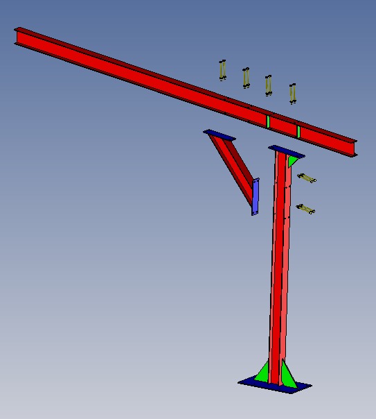 A0002570-车库结构钢架
